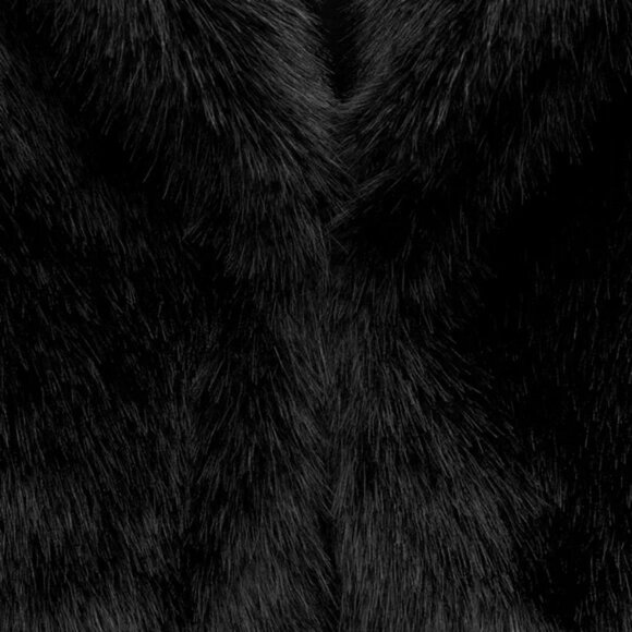 ZARA FAUX FUR VEST - Picture 4 of 6